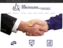 Tablet Screenshot of acir.pt